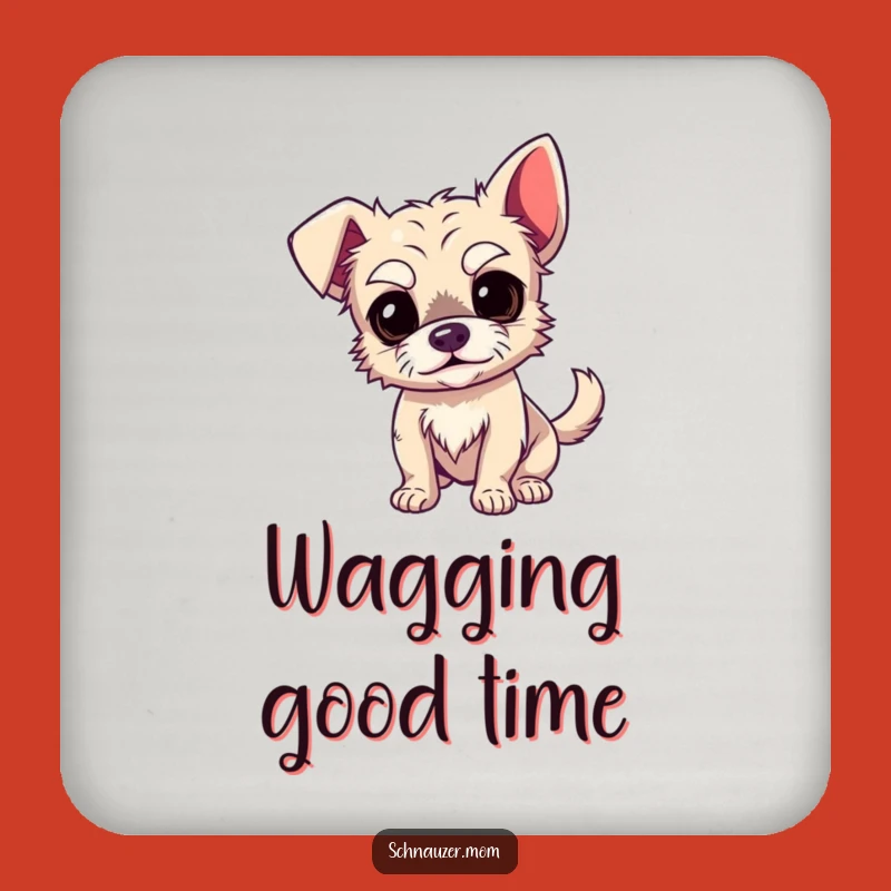 Funny Dog Coasters: Expressive Eyebrows for Your Hilarious Drink Protection!