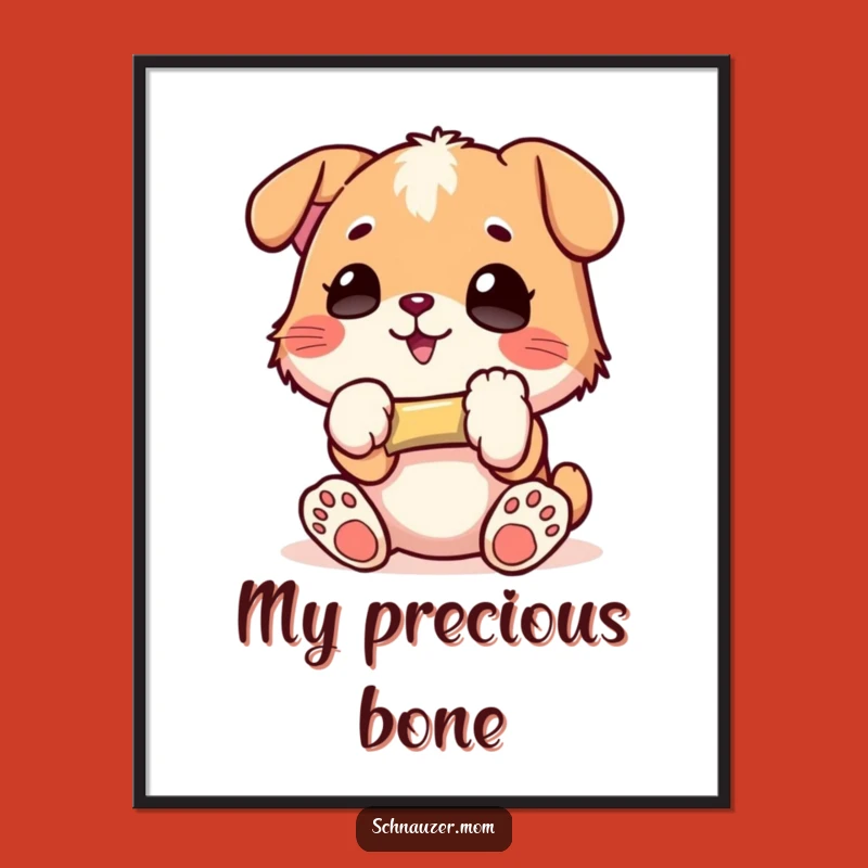 Funny Wall Art Poster: Glee Bone Character, Perfect Happy Decor