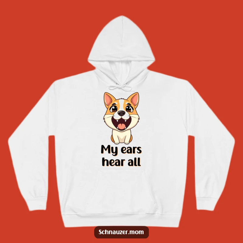 Funny Alert Dog Bark Hoodie - Cozy & Hilarious Protective Companion Gift