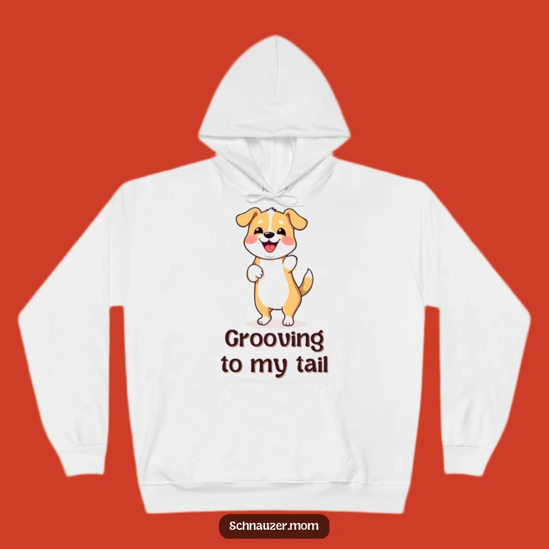Funny Dancing Dog Wiggle Hoodie - Cozy & Hilarious Celebration Companion Gift