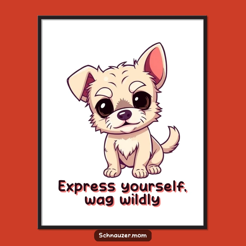 Free Printable Wall Art: Wiry Dog Eyebrows Bring Laughter to Your Home Decor