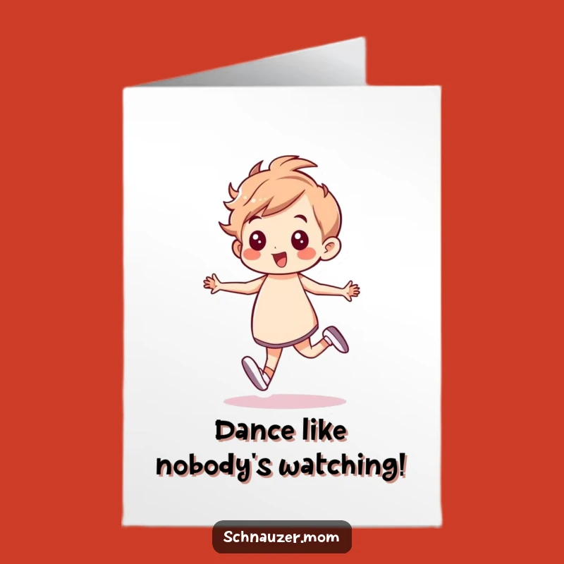 Free Printable Congrats Card: Prancing Pup Success - Funny Downloadable Gift
