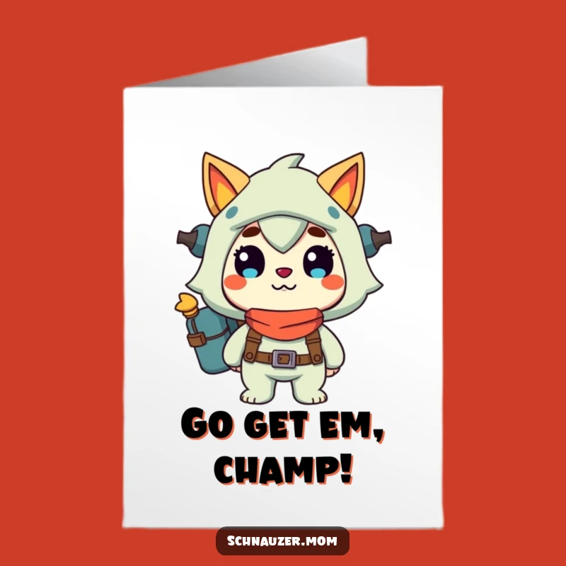 Free Printable Congrats Card: Adventure Pup Success - Funny Downloadable Gift