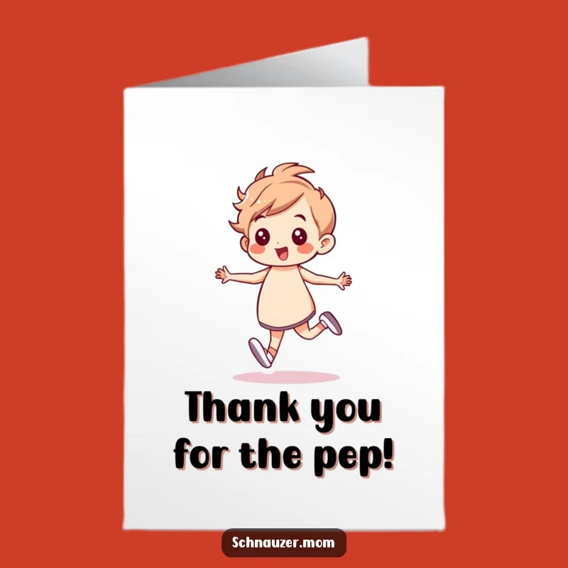 Free Printable Thank You Card: Grateful Prancer - Funny Downloadable Gift