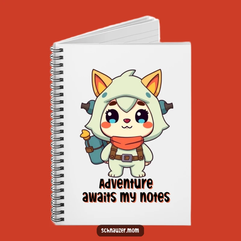 Funny Journal Notebook: Adventure Grinning Character, Perfect Gift