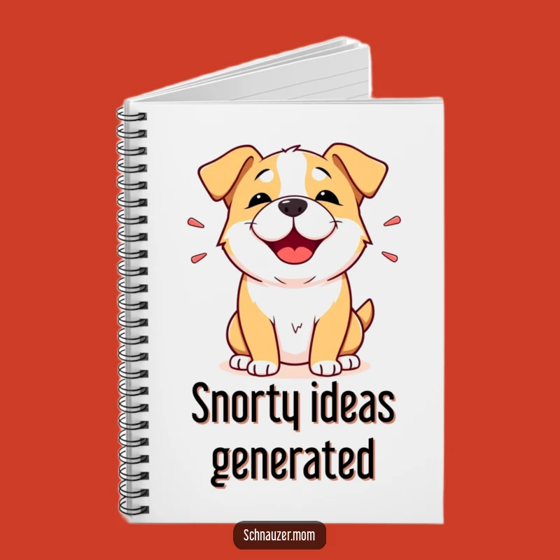 Funny Snorting Dog Notebook: Happy Sound for Your Hilarious Ideas!
